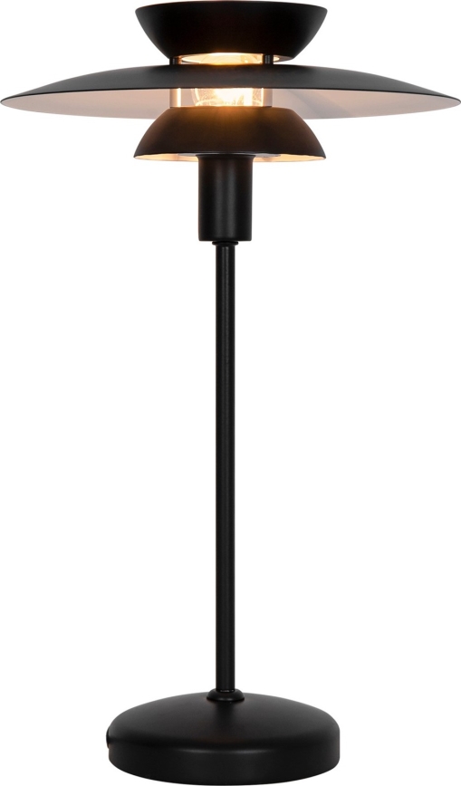 Nordlux - Stolná lampa CARMEN 1xE14/25W/230V čierna