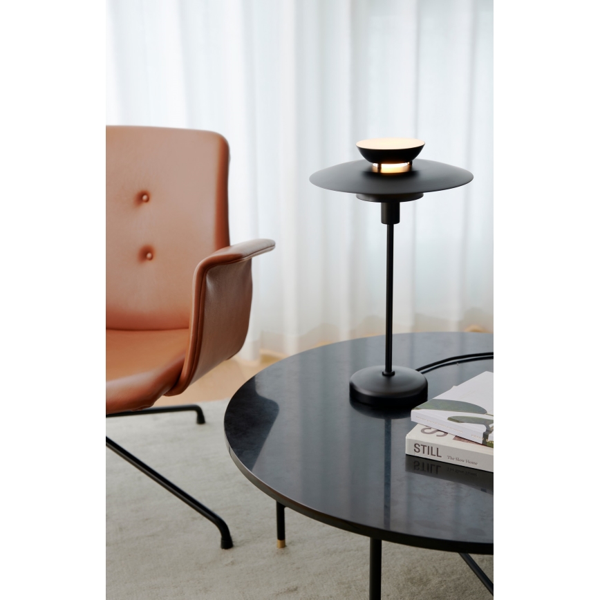 Nordlux - Stolná lampa CARMEN 1xE14/25W/230V čierna