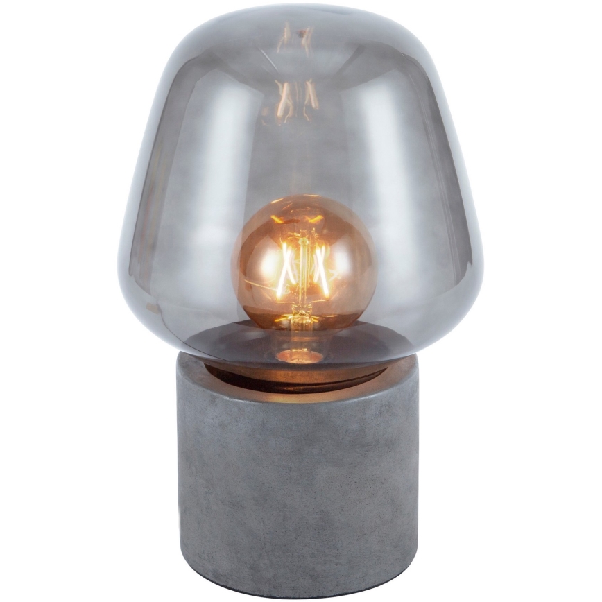 Nordlux - Stolná lampa CHRISTINA 1xE27/25W/230V betón/šedá