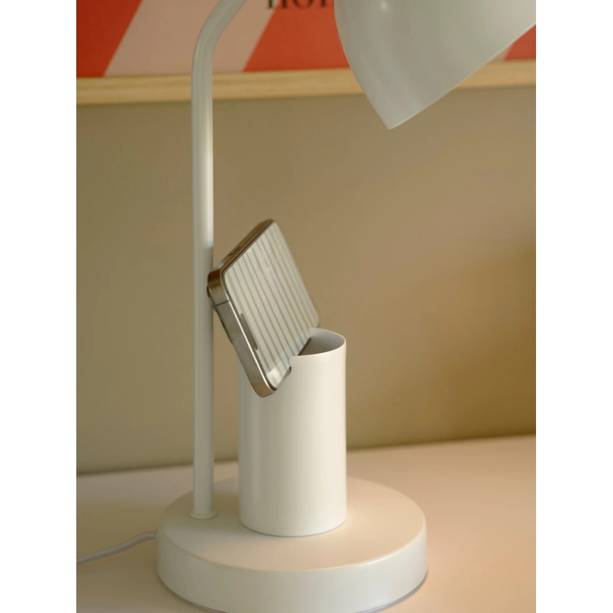 Nordlux - Stolná lampa DEVONE 1xE27/15W/230V biela