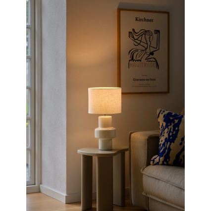 Nordlux - Stolná lampa DUGAN 1xE14/40W/230V béžová