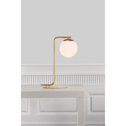 Nordlux - Stolná lampa GRANT 1xE14/40W/230V zlatá