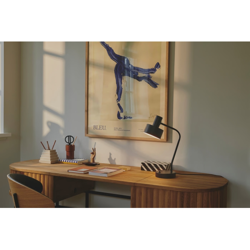 Nordlux - Stolná lampa MATIS 1xE27/15W/230V čierna