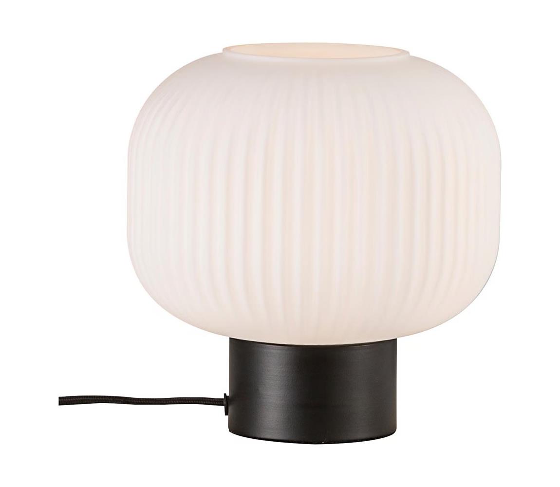Nordlux - Stolná lampa MILFORD 1xE27/40W/230V čierna 48965001