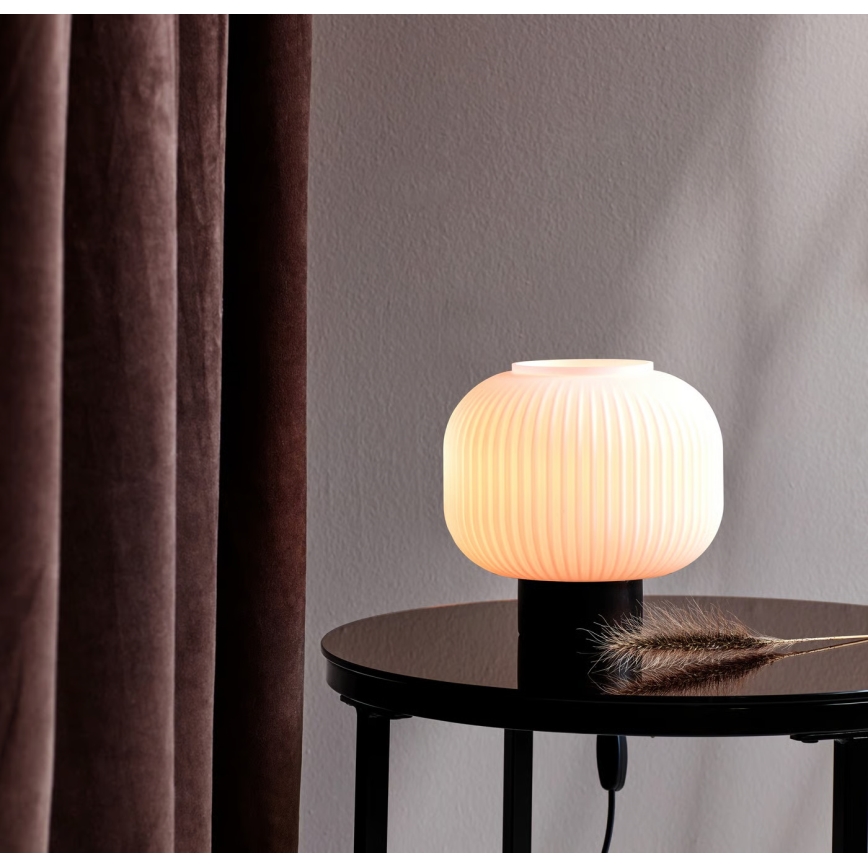 Nordlux - Stolná lampa MILFORD 1xE27/40W/230V čierna