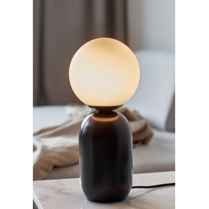 Nordlux - Stolná lampa NOTTI 1xE14/25W/230V čierna
