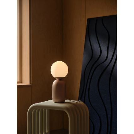 Nordlux - Stolná lampa NOTTI 1xE14/25W/230V ružová