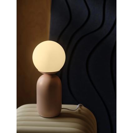 Nordlux - Stolná lampa NOTTI 1xE14/25W/230V ružová
