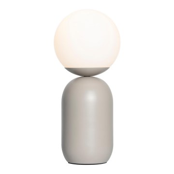 Nordlux - Stolná lampa NOTTI 1xE14/25W/230V šedá
