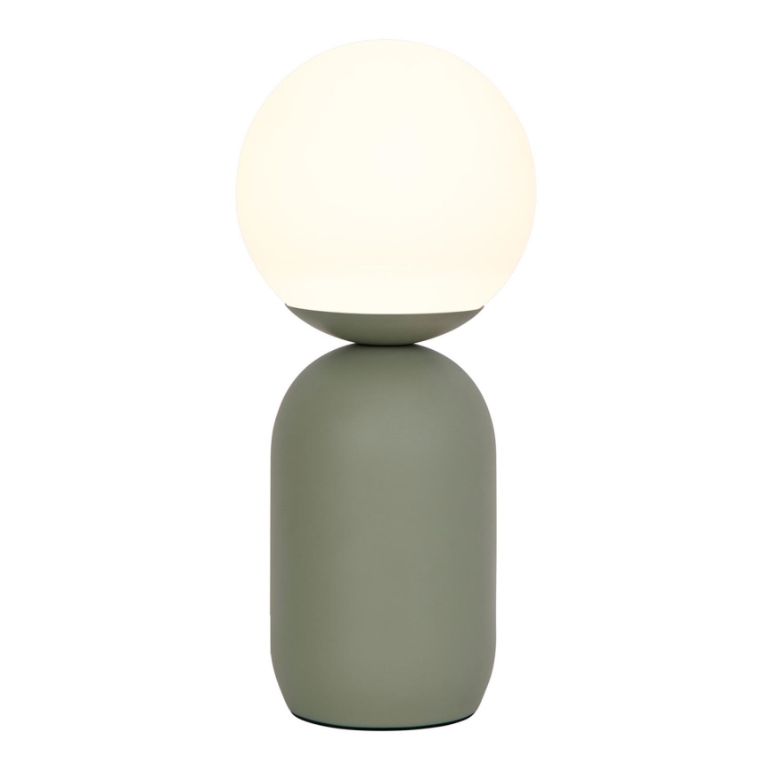 Nordlux - Stolná lampa NOTTI 1xE14/25W/230V zelená