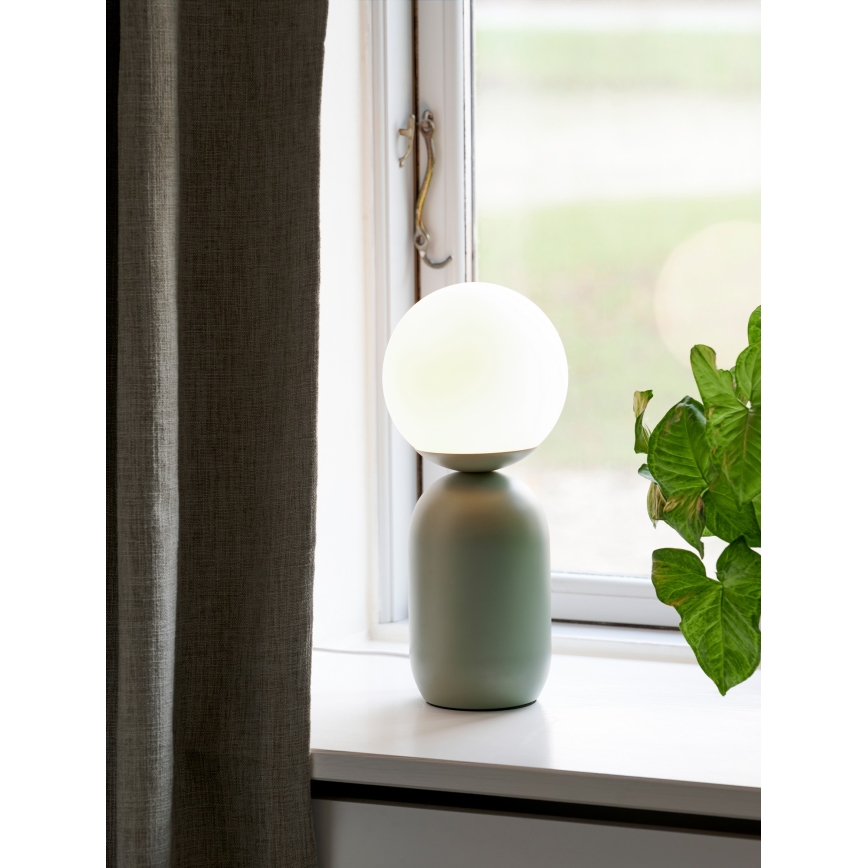 Nordlux - Stolná lampa NOTTI 1xE14/25W/230V zelená