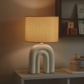 Nordlux - Stolová lampa HAZE 1xE27/40W/230V béžová