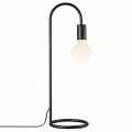 Nordlux - Stolová lampa PACO 1xE27/25W/230V čierna