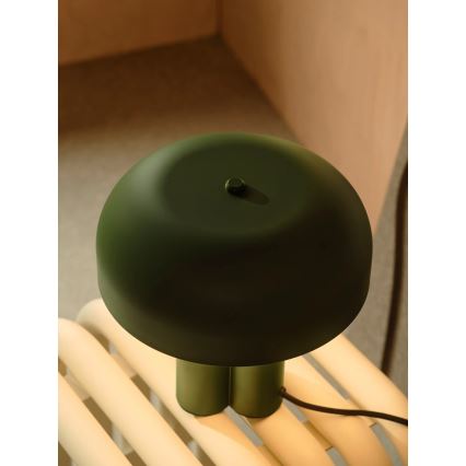 Nordlux - Stolová lampa SANDRO 1xE27/15W/230V zelená