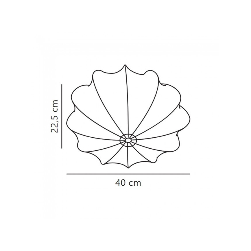 Nordlux - Stropné svietidlo AERON 1xE27/40W/230V pr. 40 cm