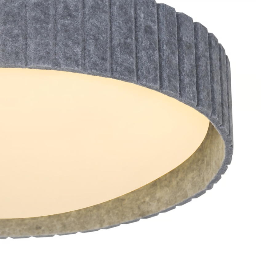 Nordlux - Stropné svietidlo CORATO 3xE14/15W/230V pr. 42 cm sivé