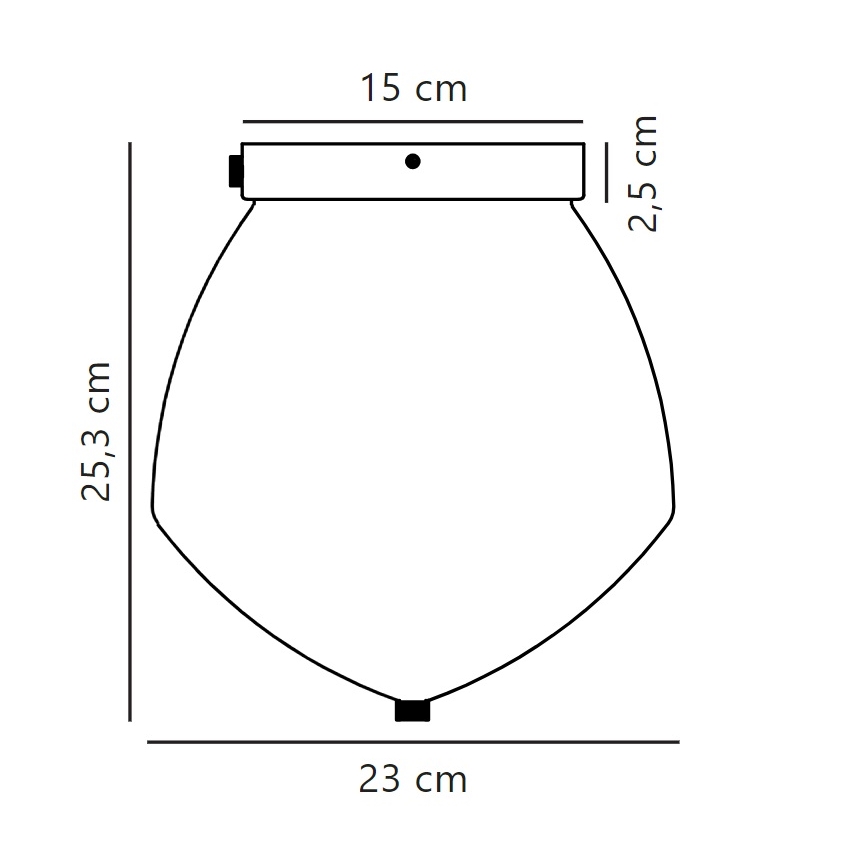 Nordlux - Stropné svietidlo ORBIFORM 1xE27/40W/230V zlatá