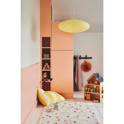 Nordlux - tienidlo pre luster VILLO E27, priemer 60 cm, žlté