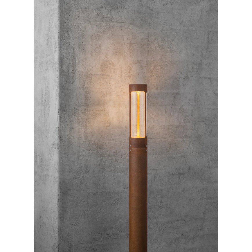 Nordlux - Vonkajšia lampa HELIX 1xGU10/8W/230V IP44 hrdzavá