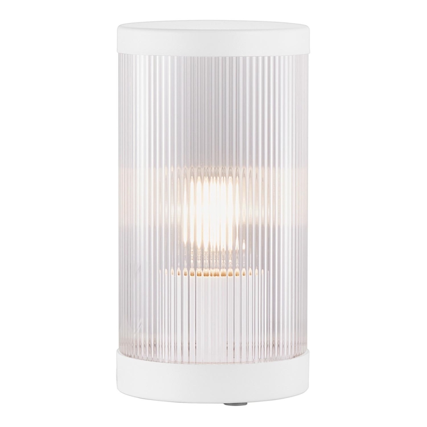 Nordlux - Vonkajšia stolná lampa COUPAR 1xE27/25W/230V IP54 biela