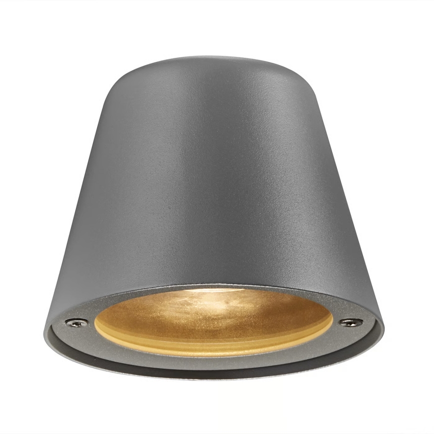 Nordlux - Vonkajšie nástenné svietidlo ALERIA 1xGU10/35W/230V IP44 šedá