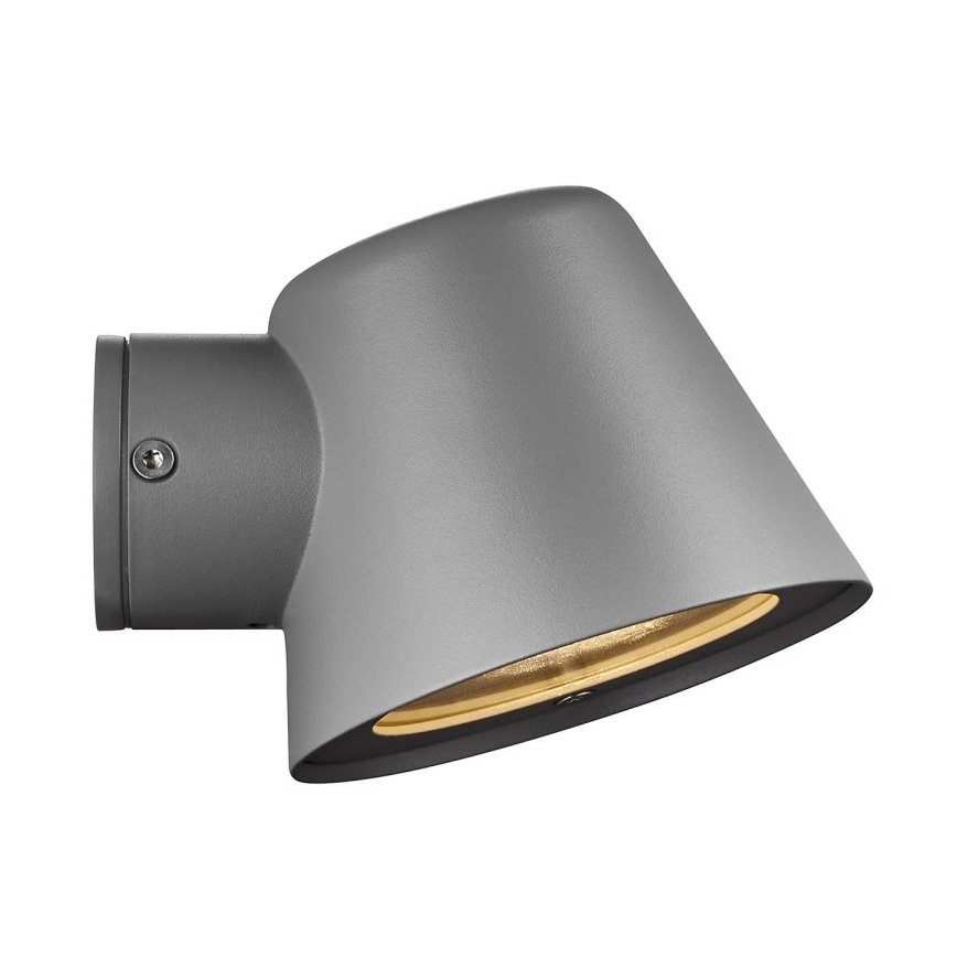 Nordlux - Vonkajšie nástenné svietidlo ALERIA 1xGU10/35W/230V IP44 šedá