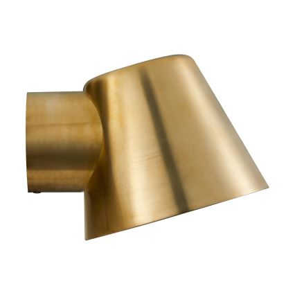 Nordlux - Vonkajšie nástenné svietidlo ALERIA 1×GU10/35W/230V IP44 mosadz