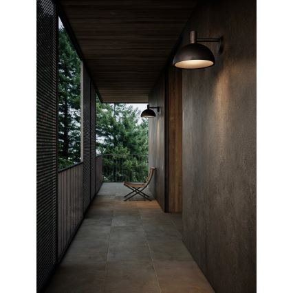 Nordlux - Vonkajšie nástenné svietidlo ARKI 1xE27/20W/230V IP54 čierna