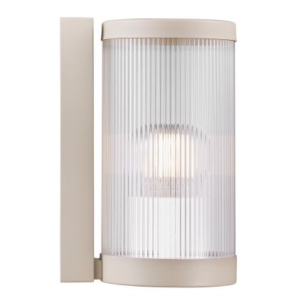 Nordlux - Vonkajšie nástenné svietidlo COUPAR 1xE27/25W/230V IP54 béžová