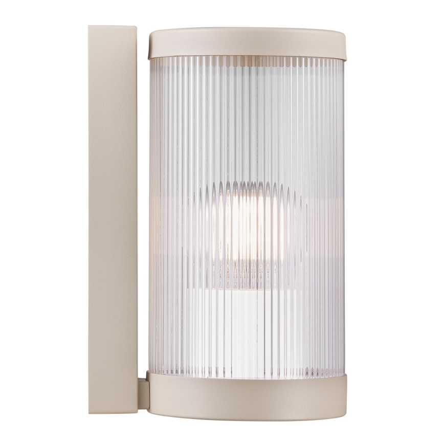 Nordlux - Vonkajšie nástenné svietidlo COUPAR 1xE27/25W/230V IP54 béžová