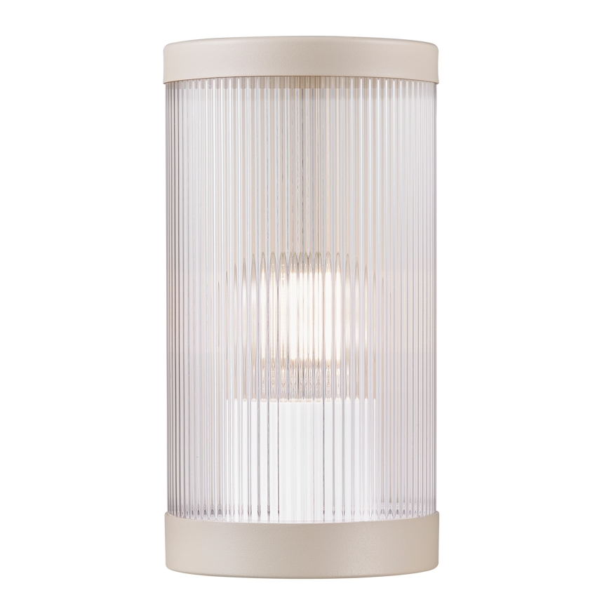 Nordlux - Vonkajšie nástenné svietidlo COUPAR 1xE27/25W/230V IP54 béžová