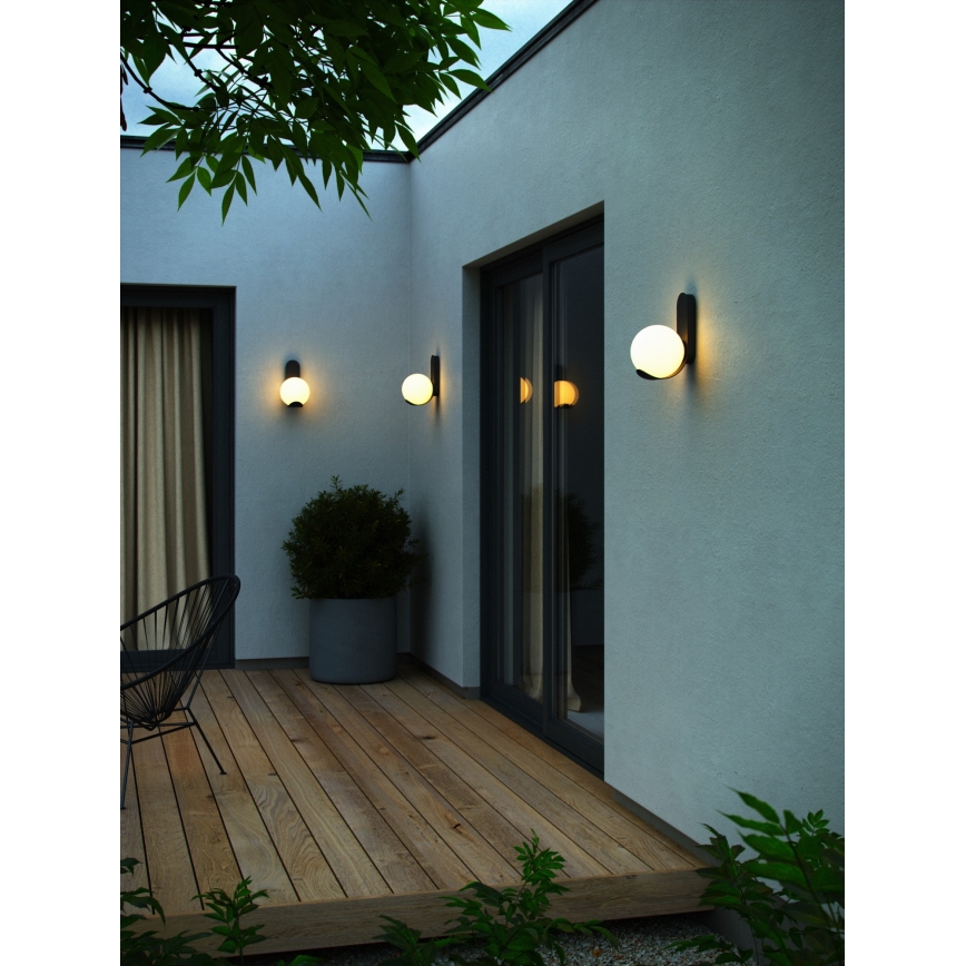 Nordlux - Vonkajšie nástenné svietidlo DALIUS 1xE27/10W/230V IP44