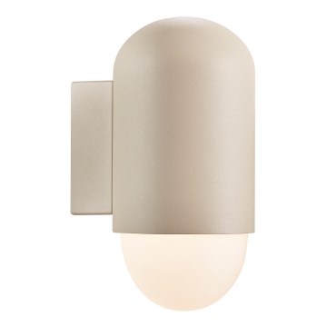 Nordlux - Vonkajšie nástenné svietidlo HEKA 1xE27/60W/230V IP54 béžová