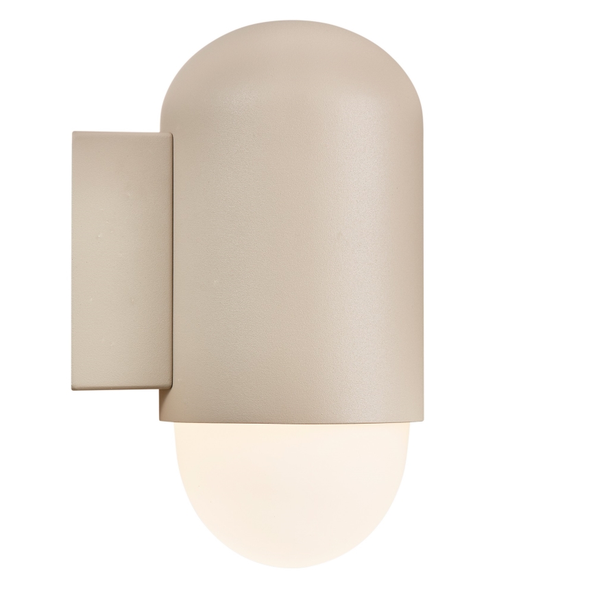 Nordlux - Vonkajšie nástenné svietidlo HEKA 1xE27/60W/230V IP54 béžová