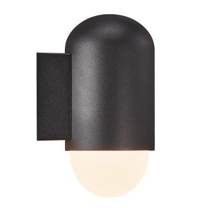 Nordlux - Vonkajšie nástenné svietidlo HEKA 1xE27/60W/230V IP54 čierna