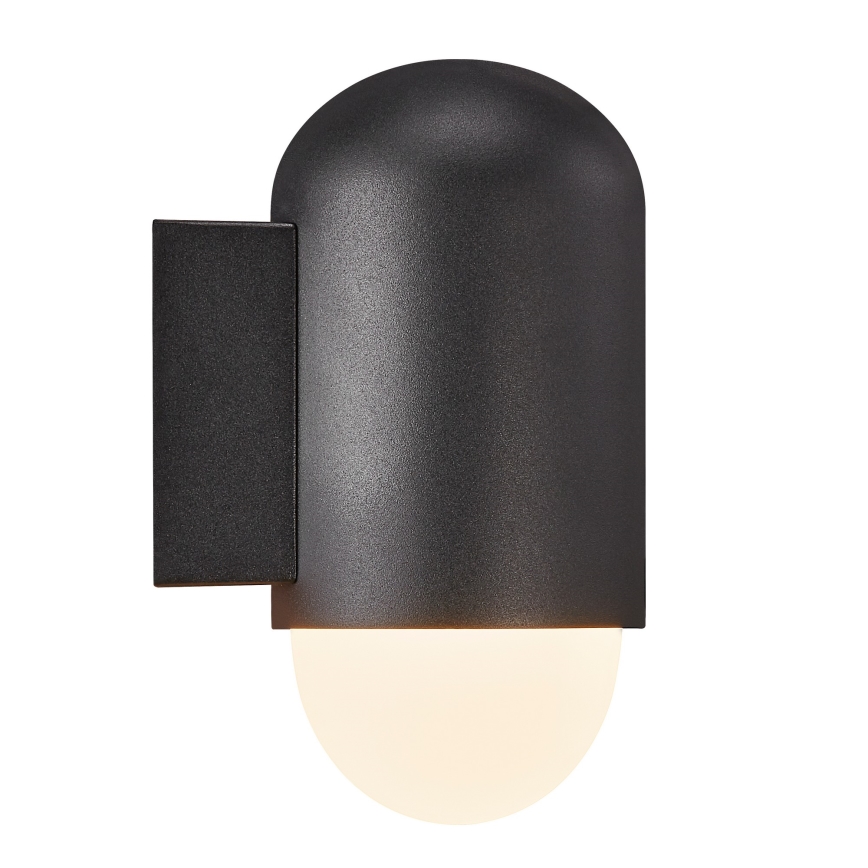 Nordlux - Vonkajšie nástenné svietidlo HEKA 1xE27/60W/230V IP54 čierna