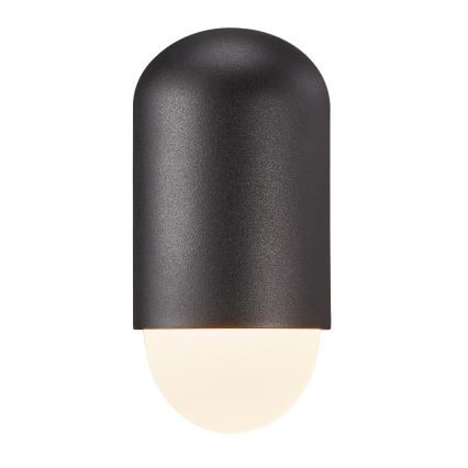 Nordlux - Vonkajšie nástenné svietidlo HEKA 1xE27/60W/230V IP54 čierna