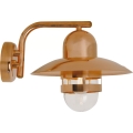 Nordlux - Vonkajšie nástenné svietidlo NIBE 1xE27/60W/230V IP54 medené