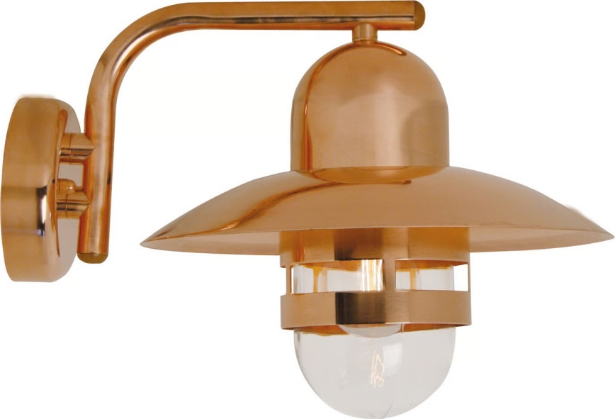 Nordlux - Vonkajšie nástenné svietidlo NIBE 1xE27/60W/230V IP54 medené