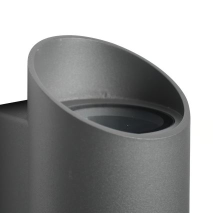 Nordlux - Vonkajšie nástenné svietidlo NICO 2xGU10/25W/230V IP54 antracit