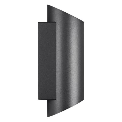Nordlux - Vonkajšie nástenné svietidlo NICO 2xGU10/25W/230V IP54 čierna