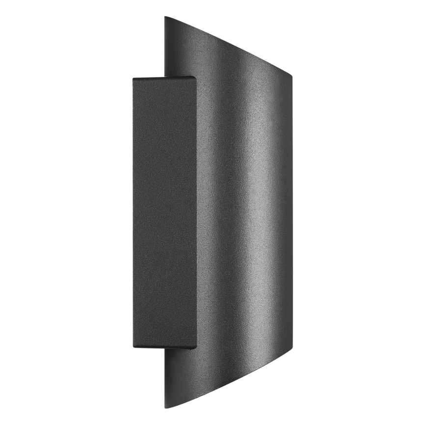 Nordlux - Vonkajšie nástenné svietidlo NICO 2xGU10/25W/230V IP54 čierna