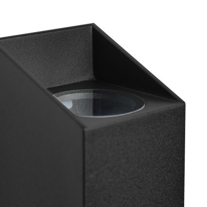 Nordlux - Vonkajšie nástenné svietidlo NICO 2xGU10/25W/230V IP54 čierna