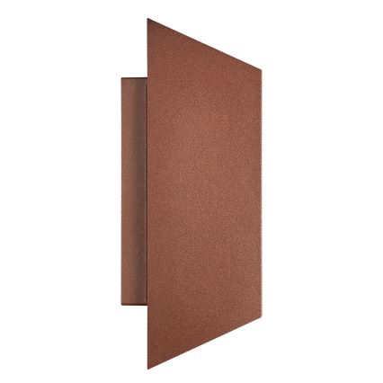 Nordlux - Vonkajšie nástenné svietidlo NICO 2xGU10/35W/230V IP54 hnedá