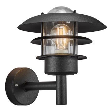 Nordlux - Vonkajšie nástenné svietidlo NOIR 1xE27/60W/230V IP44