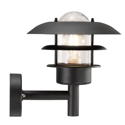 Nordlux - Vonkajšie nástenné svietidlo NOIR 1xE27/60W/230V IP44