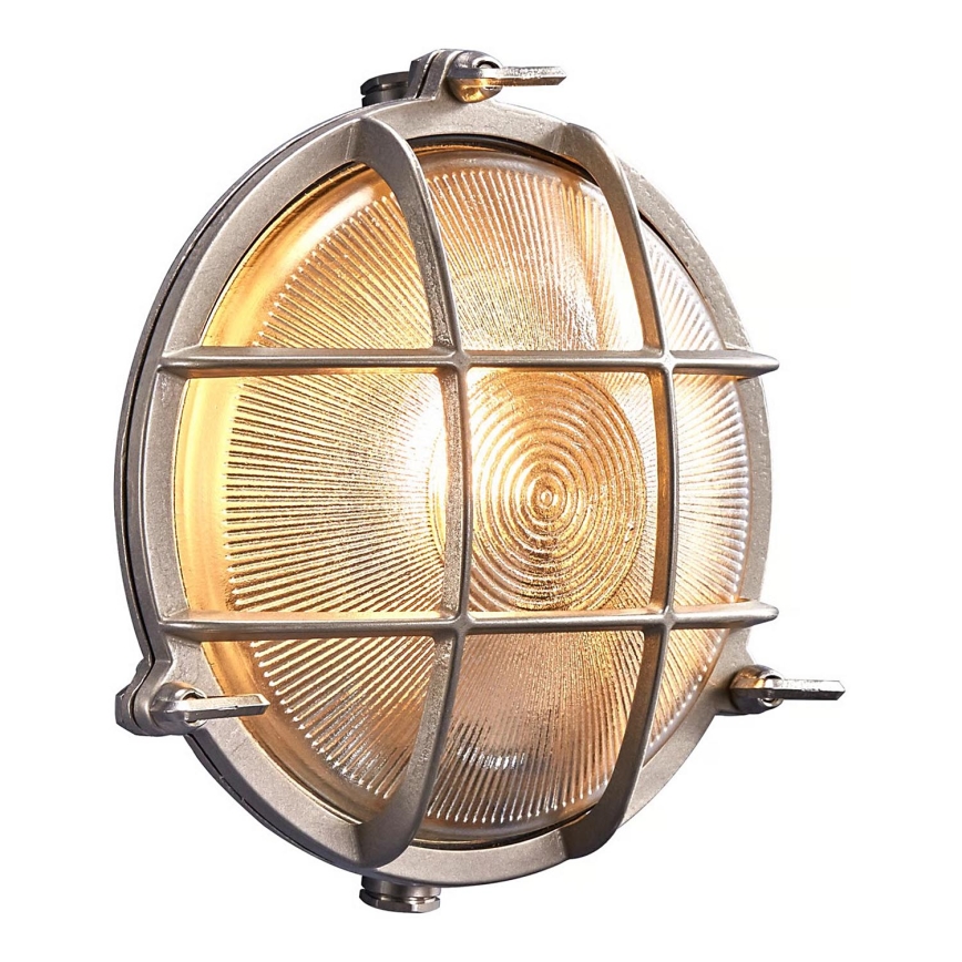 Nordlux - Vonkajšie nástenné svietidlo POLPERRO 1xE27/12,5W/230V IP64 šedá