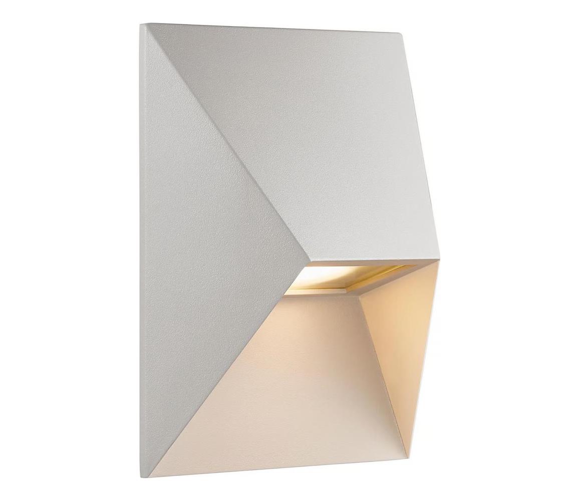 Nordlux - Vonkajšie nástenné svietidlo PONTIO 1xGU10/25W/230V biela 2218171001