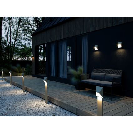 Nordlux - Vonkajšie nástenné svietidlo PONTIO 1xGU10/25W/230V krémová