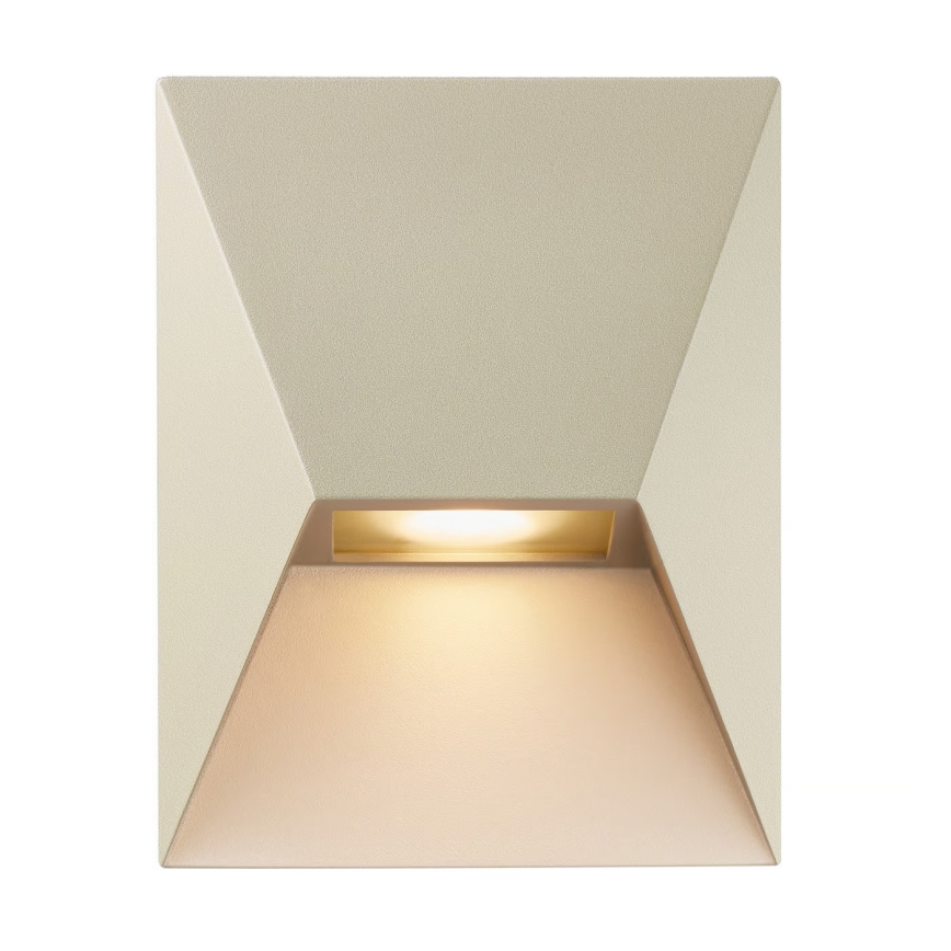 Nordlux - Vonkajšie nástenné svietidlo PONTIO 1xGU10/25W/230V krémová